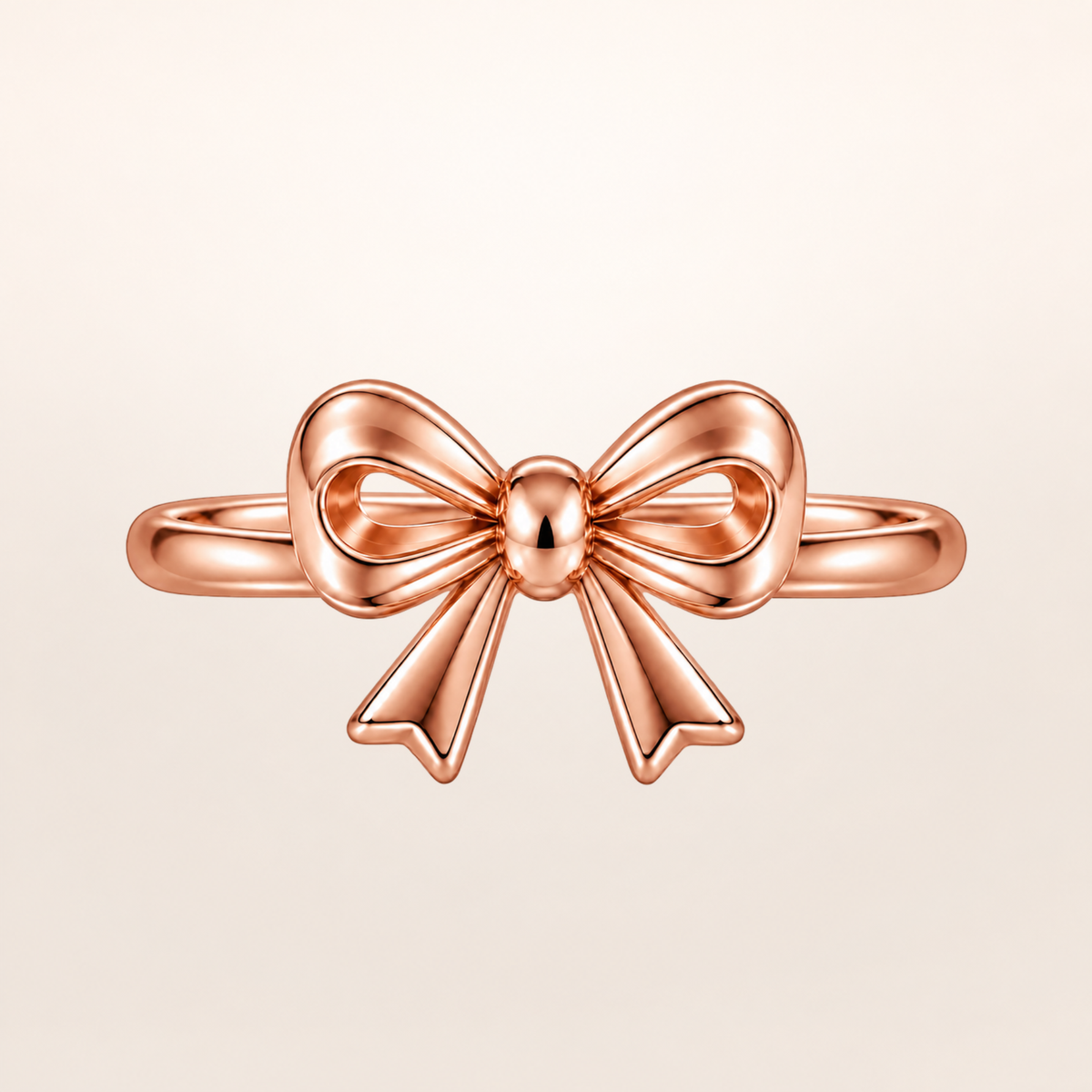 BLONDEER AMORETTE RUBAN, SCULPTED BOW RING