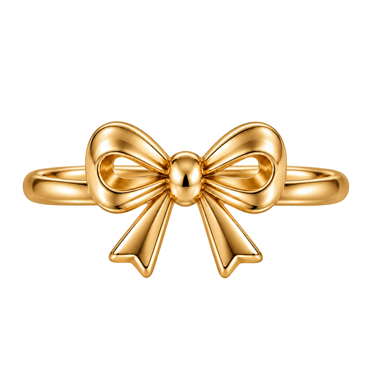 BLONDEER AMORETTE RUBAN, SCULPTED BOW RING