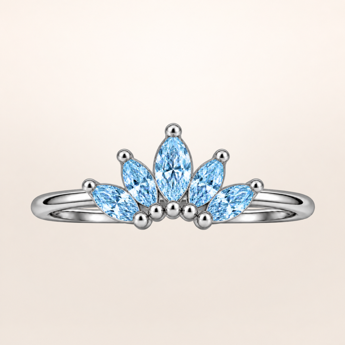 BLONDEER GRÂCE DIADEME, MARQUISE DIAMOND RING