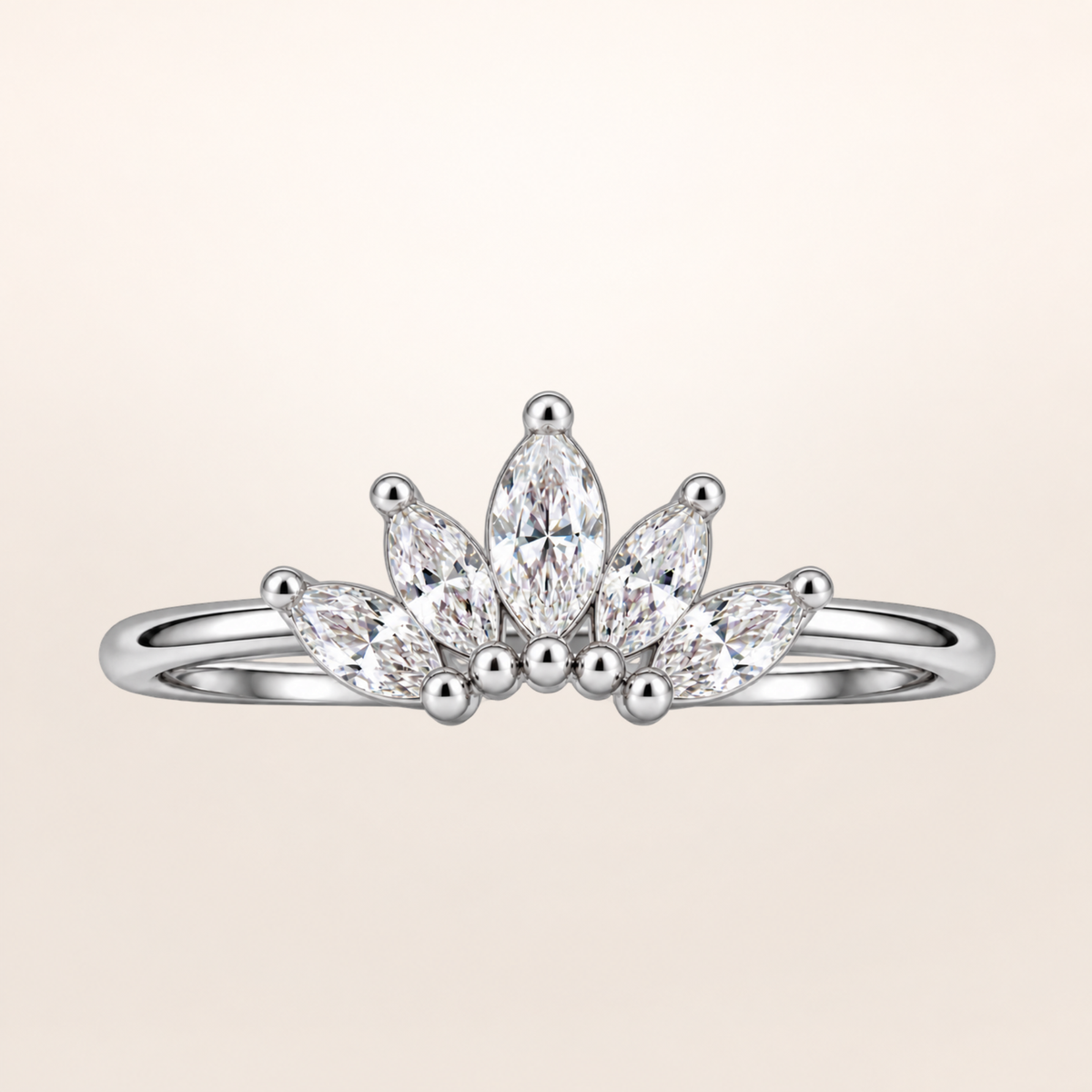 BLONDEER GRÂCE DIADEME, MARQUISE DIAMOND RING