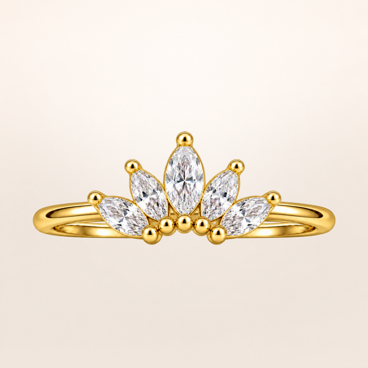 BLONDEER GRÂCE DIADEME, MARQUISE DIAMOND RING